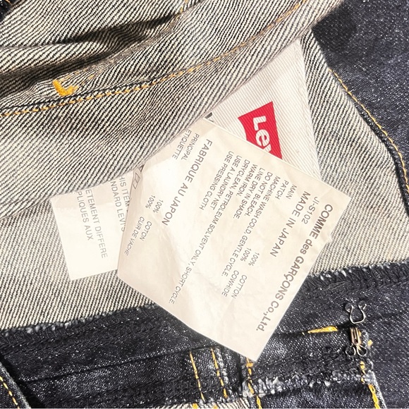 Junya Watanabe comme des garçon x Levi’s asymmetric denim skirt - Picture 6 of 9
